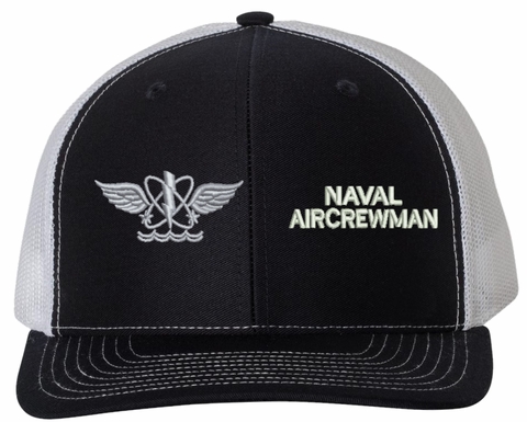 Navy Naval Aircrewman (AW) Rating USA Mesh-Back Cap