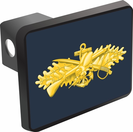 Navy New Sea Bee Hitch Cover