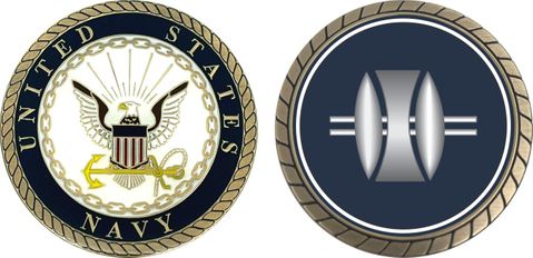 Navy Opticalman Challenge Coin