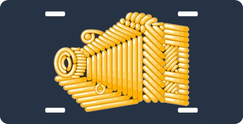 Navy Photographer License Plate