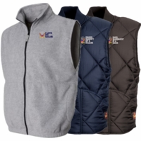 Navy Proud Family Vests Thumbnail Illustration