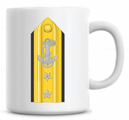Navy Rear Admiral Coffee Mug