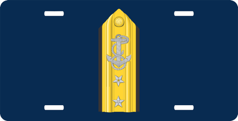 Navy Rear Admiral License Plate