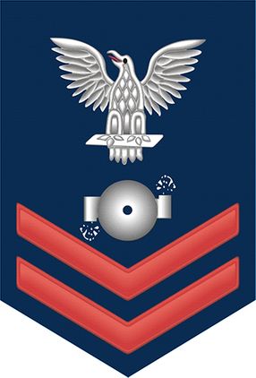 Navy Red E-5 Boiler Technician BT Decal Sticker