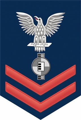 Navy Red E-5 Engineering Aid EA Decal Sticker