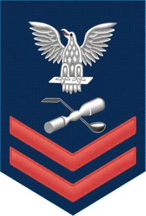 Navy Red E-5 Molder ML Decal Sticker