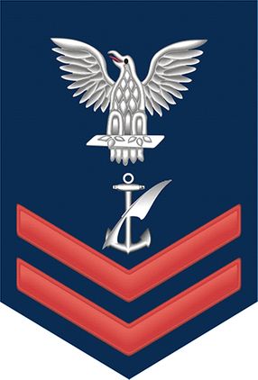 Navy Red E-5 Navy Counselor NC Decal Sticker