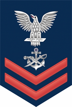 Navy Red E-5 Special Warfare Boat Operator SB Decal Sticker