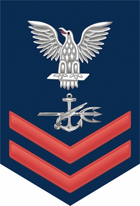 Navy Red E-5 Special Warfare Operator SO Decal Sticker