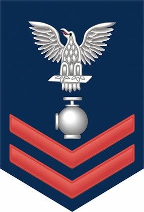 Navy Red E-5 Utilitiesman UT Decal Sticker