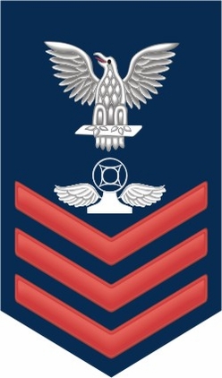 Navy Red E-6 Air Traffic Controller AC Decal Sticker