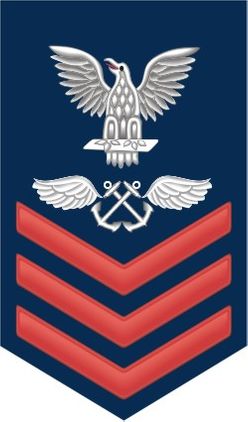 Navy Red E-6 Aviation Boatswain's Mate AB Decal Sticker