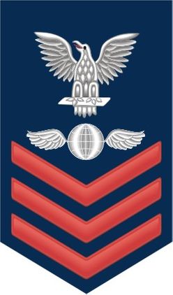 Navy Red E-6 Aviation Electricians Mate AE Decal Sticker