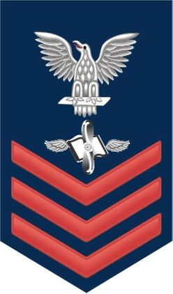 Navy Red E-6 Aviation Maintenance Technician AZ Decal Sticker