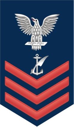 Navy Red E-6 Navy Counselor NC Decal Sticker