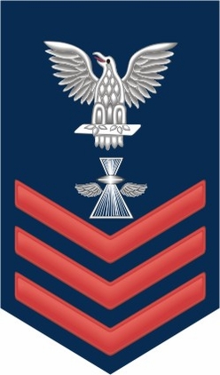 Navy Red E-6 Photographer's Mate PH Decal Sticker