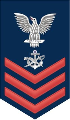 Navy Red E-6 Special Warfare Boat Operator SB Decal Sticker