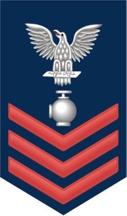 Navy Red E-6 Utilitiesman UT Decal Sticker