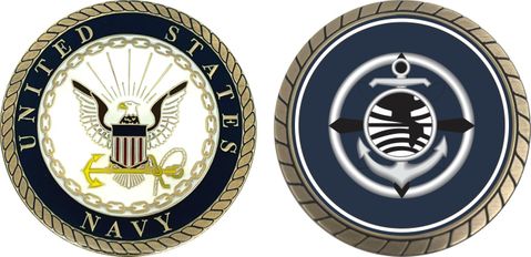 Navy Religious Program Specialist Challenge Coin