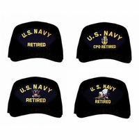 Navy Retired Ball Caps Thumbnail Illustration