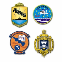 Navy School And Program Vinyl Transfer Decals Thumbnail Illustration