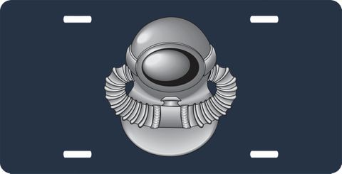 Navy Scuba Diver License Plate