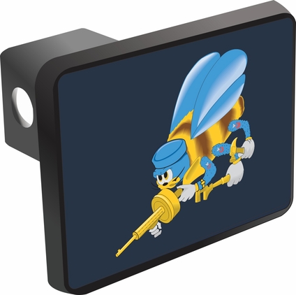 Navy Sea Bee Hitch Cover