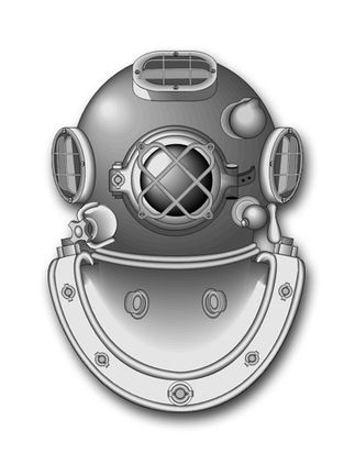 Navy Second Class Diver Vinyl Transfer Decal