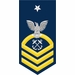 Navy Senior Chief Gold E-8 Boatswain's Mate BM Decal Sticker