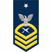 Navy Senior Chief Gold E-8 Cryptographic Technician CT Decal Sticker