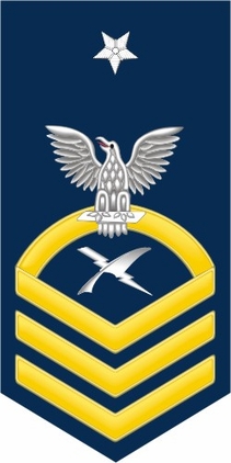 Navy Senior Chief Gold E-8 Cryptographic Technician CT Decal Sticker