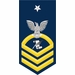 Navy Senior Chief Gold E-8 Journalist JO Decal Sticker