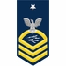 Navy Senior Chief Gold E-8 Radioman RM Decal Sticker
