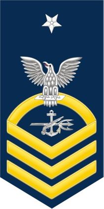 Navy Senior Chief Gold E-8 Special Warfare Operator SO Decal Sticker