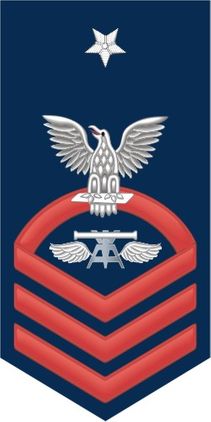 Navy Senior Chief Red E-8 Aviation Fire Control Technician FT Decal Sticker