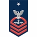Navy Senior Chief Red E-8 Aviation Ordnanceman AO Decal Sticker
