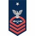 Navy Senior Chief Red E-8 Aviation Structural Mechanic AM Decal Sticker