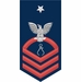 Navy Senior Chief Red E-8 Instrumentman IM Decal Sticker