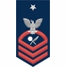 Navy Senior Chief Red E-8 Intelligence Specialist IS Decal Sticker