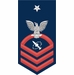 Navy Senior Chief Red E-8 Missile Technician MT Decal Sticker