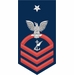 Navy Senior Chief Red E-8 Navy Counselor NC Decal Sticker