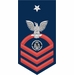 Navy Senior Chief Red E-8 Religious Program RP Decal Sticker