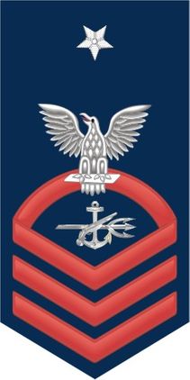 Navy Senior Chief Red E-8 Special Warfare Operator SO Decal Sticker