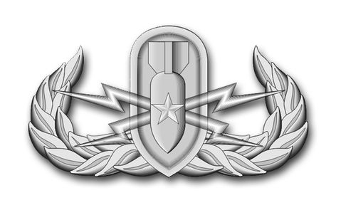 Navy Senior Explosive Ordnance Disposal Vinyl Transfer  Decal
