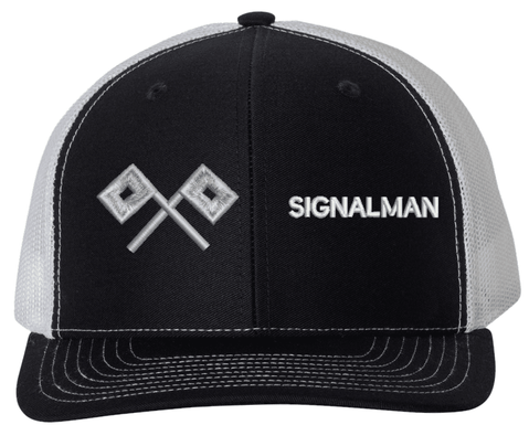 Navy Signalman (SM) Rating USA Mesh-Back Cap