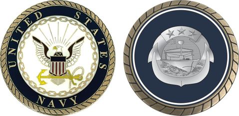Navy Small Craft (Enlisted) Challenge Coin