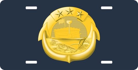 Navy Small Craft License Plate