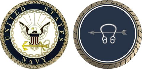 Navy Sonar Technician Challenge Coin