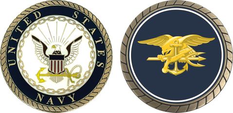 Navy Special Warfare Challenge Coin