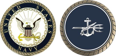 Navy Special Warfare Operator Challenge Coin
